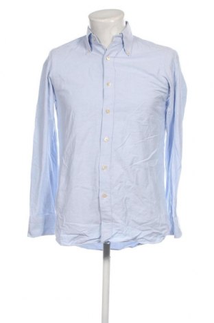 Ανδρικό πουκάμισο, Μέγεθος M, Χρώμα Μπλέ, Τιμή 5,38 €