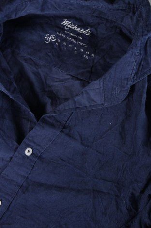Ανδρικό πουκάμισο, Μέγεθος S, Χρώμα Μπλέ, Τιμή 3,95 €