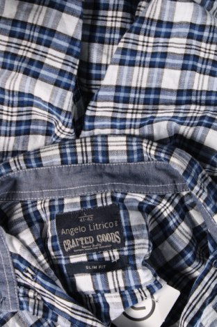 Мъжка риза Angelo Litrico, Размер L, Цвят Многоцветен, Цена 13,63 лв.