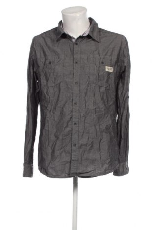 Ανδρικό πουκάμισο Angelo Litrico, Μέγεθος XL, Χρώμα Γκρί, Τιμή 4,66 €