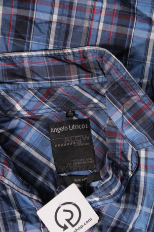 Herrenhemd Angelo Litrico, Größe M, Farbe Mehrfarbig, Preis € 5,05