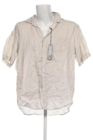 Мъжка риза Angelo Litrico, Размер XXL, Цвят Бежов, Цена 25,30 лв.