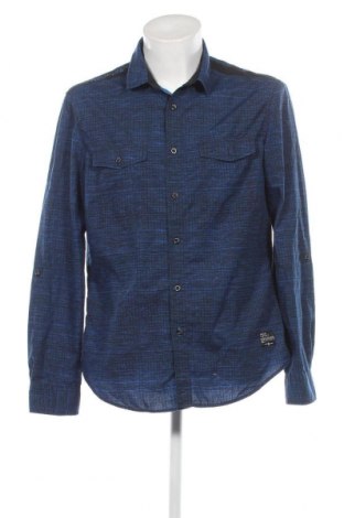 Ανδρικό πουκάμισο Angelo Litrico, Μέγεθος L, Χρώμα Μπλέ, Τιμή 8,90 €