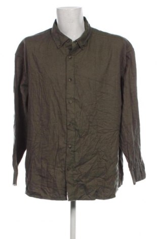 Herrenhemd Anko, Größe 5XL, Farbe Grün, Preis 15,54 €