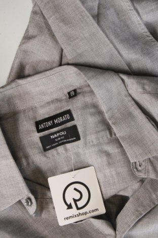 Ανδρικό πουκάμισο Antony Morato, Μέγεθος M, Χρώμα Γκρί, Τιμή 9,59 €