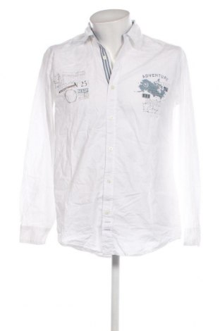 Ανδρικό πουκάμισο Atlas For Men, Μέγεθος M, Χρώμα Λευκό, Τιμή 4,49 €