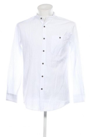 Мъжка риза Atlas For Men, Размер M, Цвят Бял, Цена 29,00 лв.