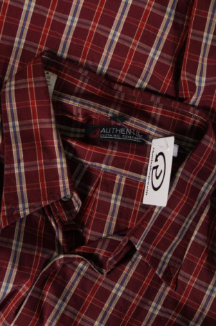 Ανδρικό πουκάμισο Authentic Clothing Company, Μέγεθος XL, Χρώμα Κόκκινο, Τιμή 7,18 €