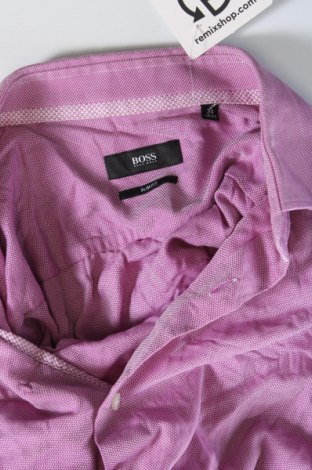 Мъжка риза BOSS, Размер M, Цвят Розов, Цена 77,72 лв.