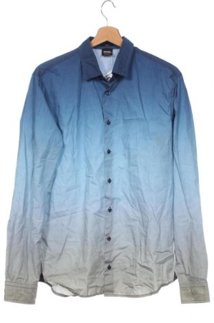 Ανδρικό πουκάμισο BOSS, Μέγεθος M, Χρώμα Μπλέ, Τιμή 53,81 €