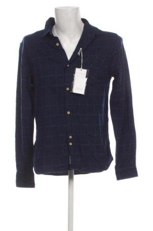 Ανδρικό πουκάμισο Bellfield, Μέγεθος M, Χρώμα Μπλέ, Τιμή 23,81 €