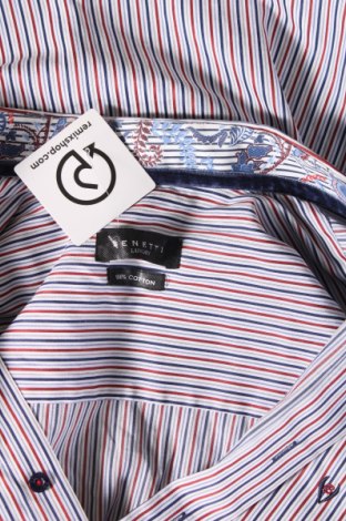 Ανδρικό πουκάμισο Benetti, Μέγεθος M, Χρώμα Πολύχρωμο, Τιμή 16,28 €