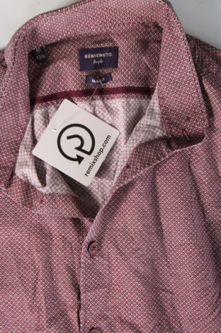 Ανδρικό πουκάμισο Benvenuto, Μέγεθος M, Χρώμα Πολύχρωμο, Τιμή 15,31 €