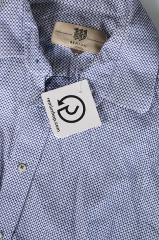 Мъжка риза Bertoni, Размер L, Цвят Син, Цена 55,00 лв.