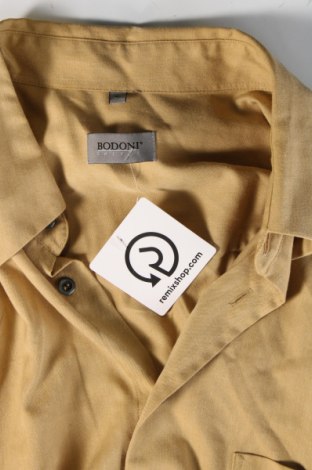 Ανδρικό πουκάμισο Bodoni, Μέγεθος XL, Χρώμα  Μπέζ, Τιμή 7,67 €