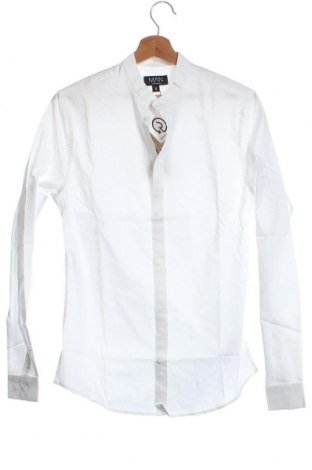 Ανδρικό πουκάμισο Boohoo, Μέγεθος S, Χρώμα Λευκό, Τιμή 8,54 €