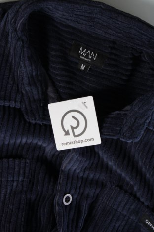 Ανδρικό πουκάμισο Boohoo, Μέγεθος M, Χρώμα Μπλέ, Τιμή 3,59 €
