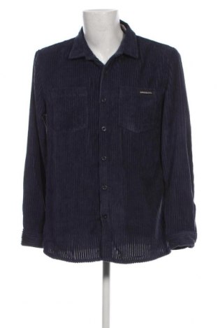 Ανδρικό πουκάμισο Boohoo, Μέγεθος M, Χρώμα Μπλέ, Τιμή 4,49 €