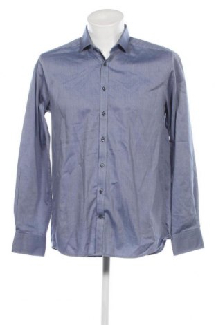 Мъжка риза Bruun & Stengade, Размер L, Цвят Син, Цена 33,00 лв.