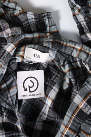 Мъжка риза C&A, Размер M, Цвят Многоцветен, Цена 6,67 лв.