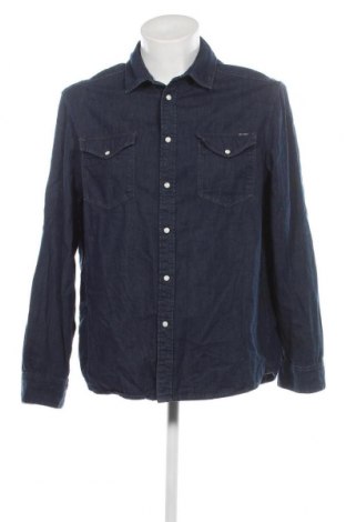 Ανδρικό πουκάμισο C&A, Μέγεθος L, Χρώμα Μπλέ, Τιμή 10,76 €