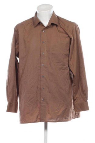 Ανδρικό πουκάμισο C.Comberti, Μέγεθος XXL, Χρώμα Καφέ, Τιμή 17,94 €