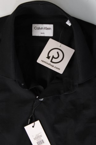 Ανδρικό πουκάμισο Calvin Klein, Μέγεθος L, Χρώμα Μαύρο, Τιμή 72,16 €