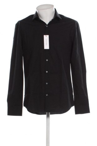 Ανδρικό πουκάμισο Calvin Klein, Μέγεθος L, Χρώμα Μαύρο, Τιμή 43,30 €