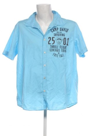 Ανδρικό πουκάμισο Camp David, Μέγεθος XXL, Χρώμα Μπλέ, Τιμή 29,69 €