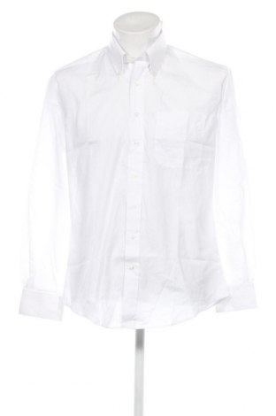 Ανδρικό πουκάμισο Canda, Μέγεθος M, Χρώμα Λευκό, Τιμή 9,87 €