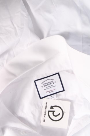 Ανδρικό πουκάμισο Charles Tyrwhitt, Μέγεθος L, Χρώμα Λευκό, Τιμή 25,52 €
