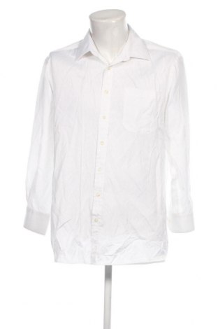 Мъжка риза Charles Vogele, Размер M, Цвят Бял, Цена 13,05 лв.