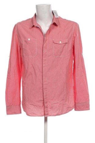 Ανδρικό πουκάμισο Clockhouse, Μέγεθος XL, Χρώμα Κόκκινο, Τιμή 3,77 €