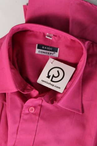 Ανδρικό πουκάμισο Concept, Μέγεθος L, Χρώμα Ρόζ , Τιμή 8,41 €