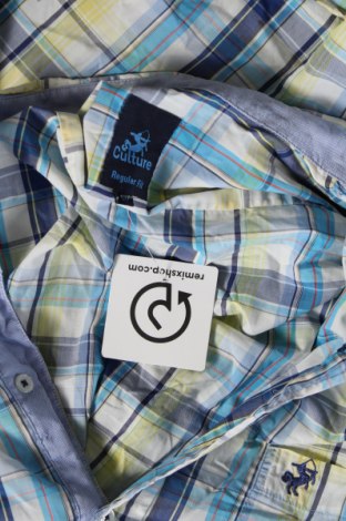 Ανδρικό πουκάμισο Culture, Μέγεθος XL, Χρώμα Πολύχρωμο, Τιμή 21,03 €