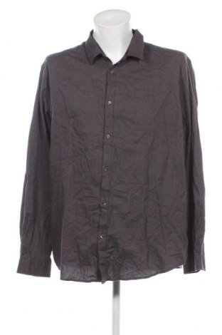 Ανδρικό πουκάμισο Current, Μέγεθος XXL, Χρώμα Γκρί, Τιμή 7,11 €