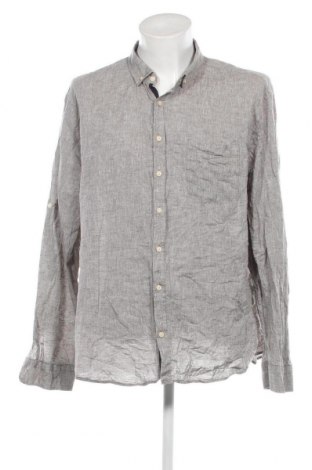 Herrenhemd Defacto, Größe 5XL, Farbe Grau, Preis 14,13 €