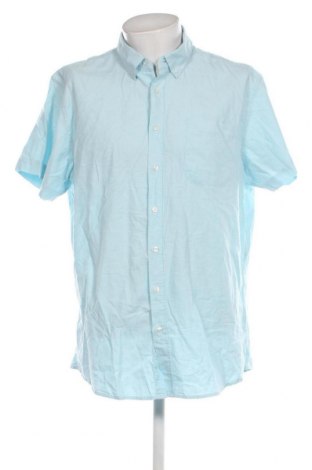 Ανδρικό πουκάμισο Dressmann, Μέγεθος XXL, Χρώμα Μπλέ, Τιμή 12,62 €