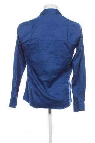 Ανδρικό πουκάμισο Dressmann, Μέγεθος M, Χρώμα Μπλέ, Τιμή 4,21 €