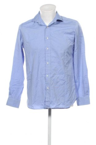 Мъжка риза Emidio Tucci, Размер M, Цвят Син, Цена 7,25 лв.