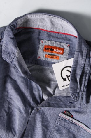 Ανδρικό πουκάμισο Emilio Adani, Μέγεθος S, Χρώμα Μπλέ, Τιμή 3,15 €