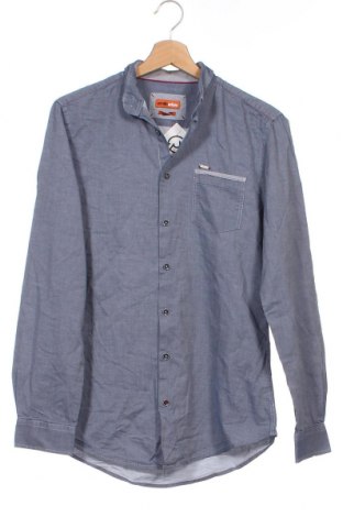 Ανδρικό πουκάμισο Emilio Adani, Μέγεθος S, Χρώμα Μπλέ, Τιμή 4,21 €