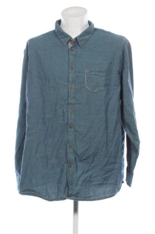 Ανδρικό πουκάμισο Engbers, Μέγεθος 5XL, Χρώμα Μπλέ, Τιμή 25,52 €