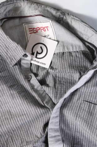 Мъжка риза Esprit, Размер L, Цвят Сив, Цена 34,00 лв.