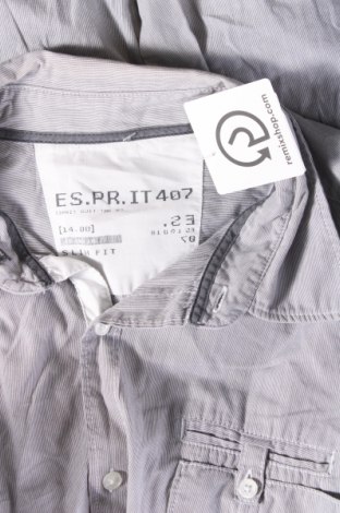 Мъжка риза Esprit, Размер XL, Цвят Сив, Цена 11,90 лв.