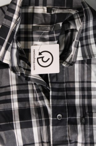 Herrenhemd Eterna, Größe L, Farbe Grau, Preis € 5,74