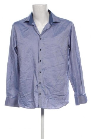 Ανδρικό πουκάμισο Eterna, Μέγεθος L, Χρώμα Μπλέ, Τιμή 25,52 €
