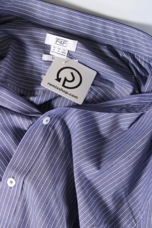Herrenhemd F&F, Größe L, Farbe Blau, Preis € 15,00