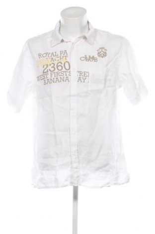 Ανδρικό πουκάμισο Fiume, Μέγεθος XL, Χρώμα Λευκό, Τιμή 15,35 €