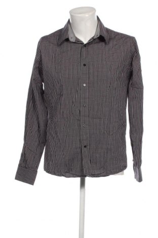 Ανδρικό πουκάμισο Frank Q, Μέγεθος L, Χρώμα Μαύρο, Τιμή 3,56 €